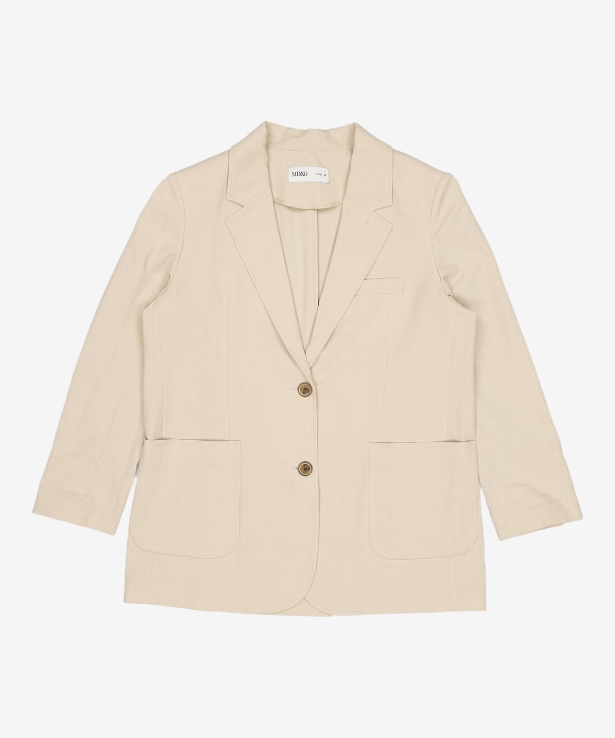 미쏘(MIXXO) 테일러드 오버핏 싱글 자켓 MIWJKB401C M