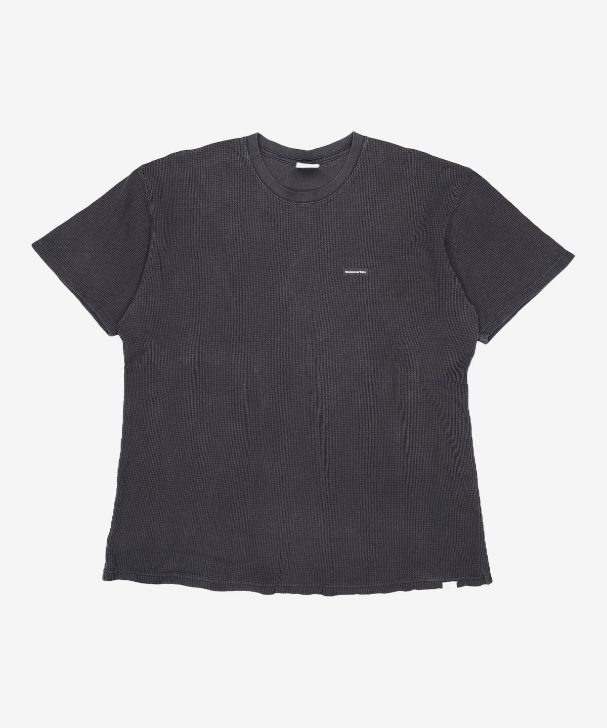 디스이즈네버댓(THISISNEVERTHAT) Waffle Tee - Black L