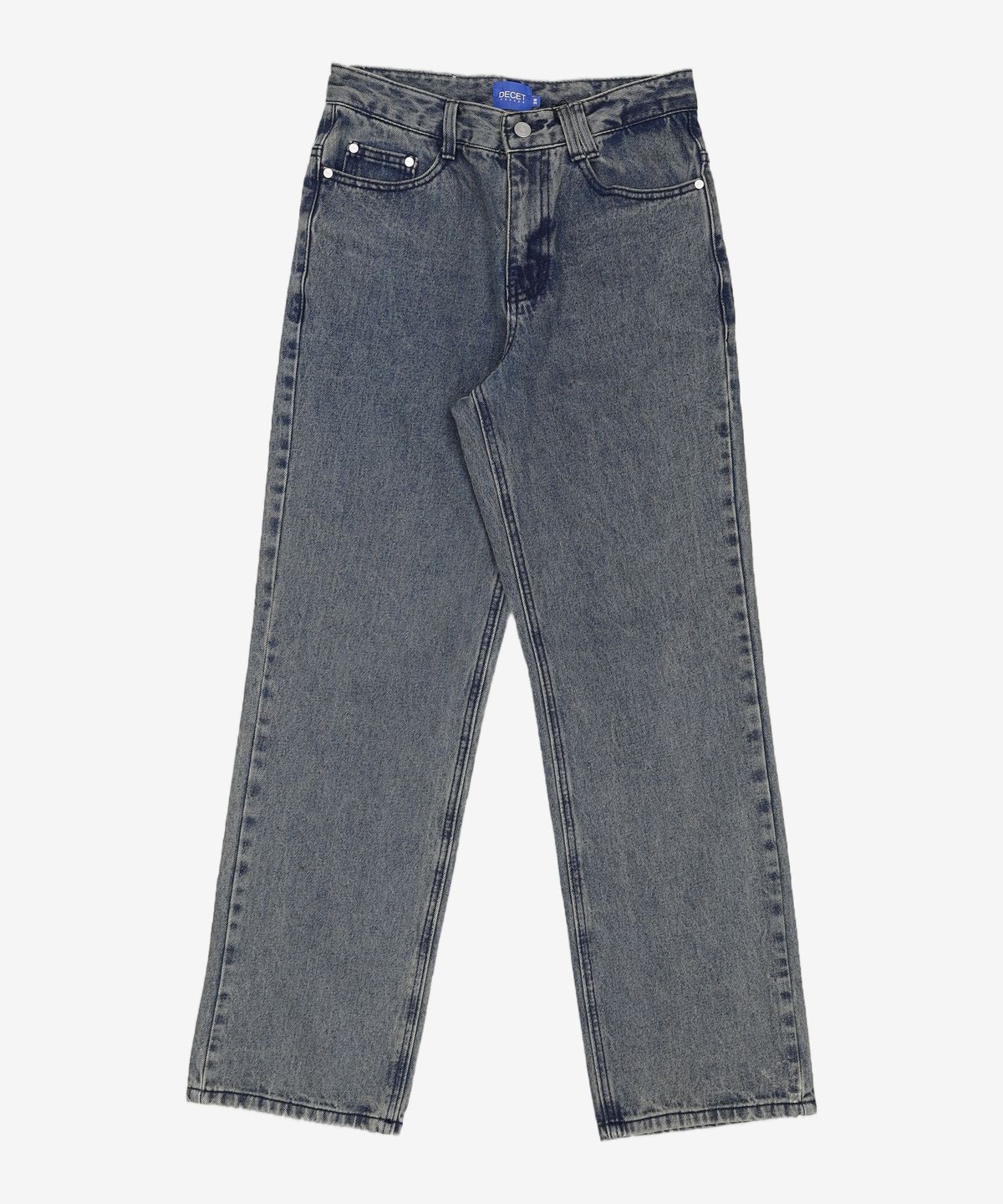 데케트(DECET) Dawn Semi Wide Jeans DCPT002CRBlue2 26