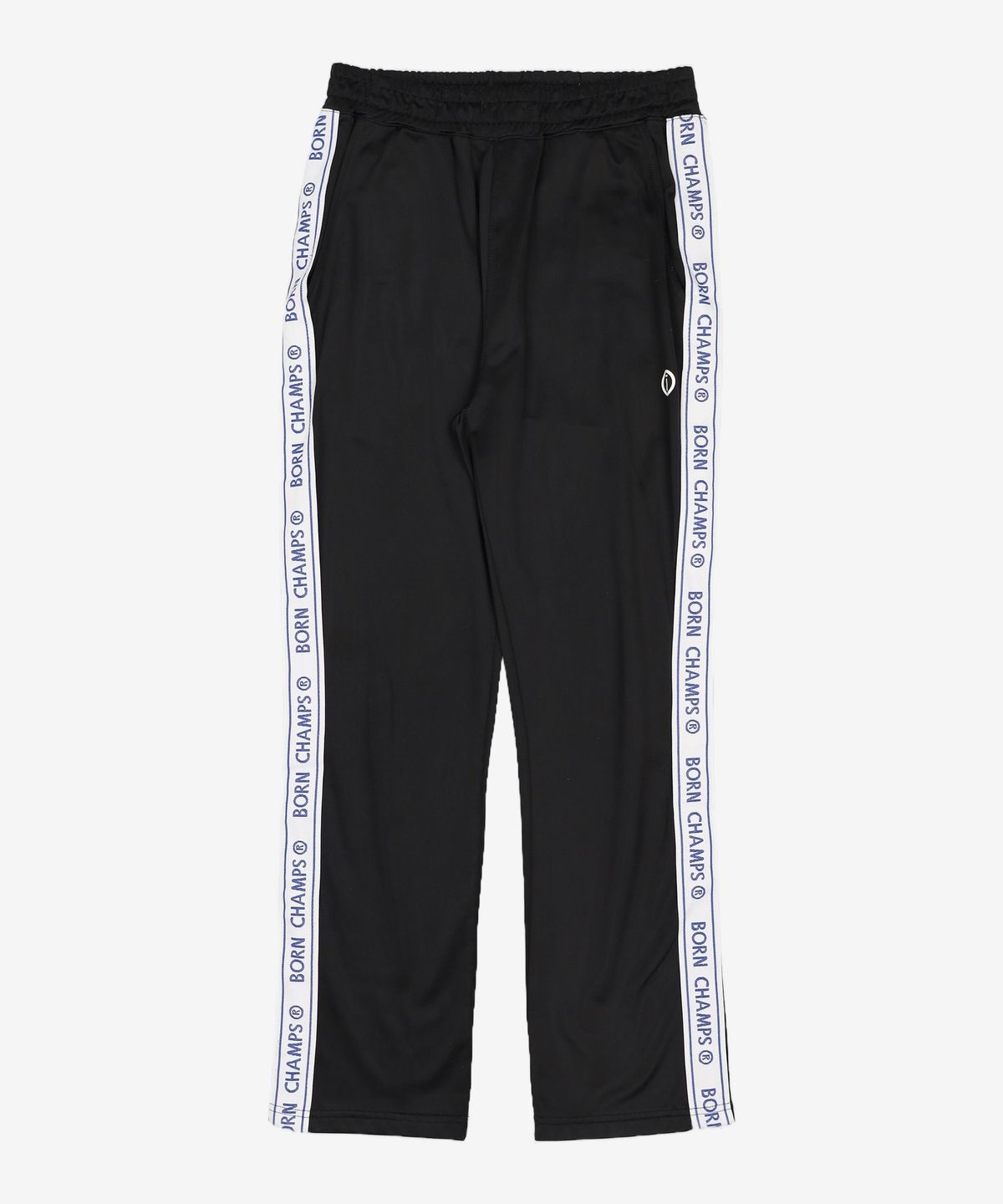 본챔스(BORN CHAMPS) 로고 져지 트랙팬츠 블랙 CERCMTP01BK S