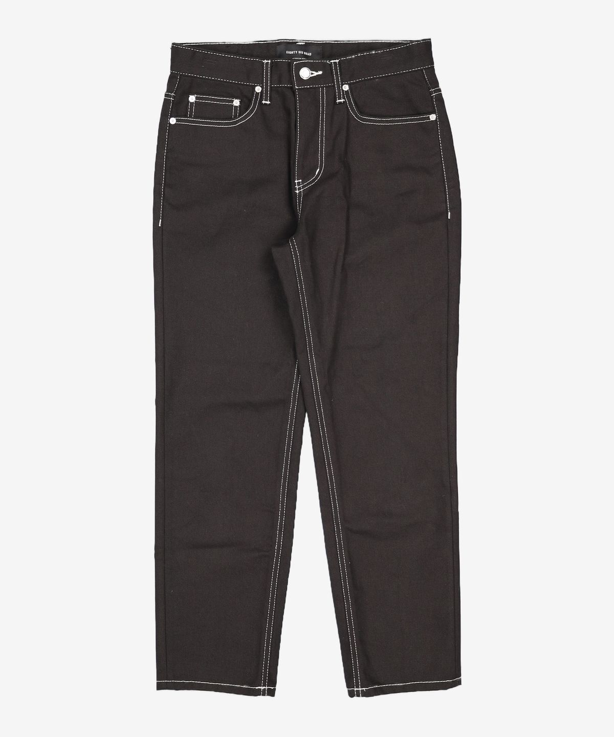 86로드(86ROAD) STITCH BLACK CHIP / CROP TAPERED 30