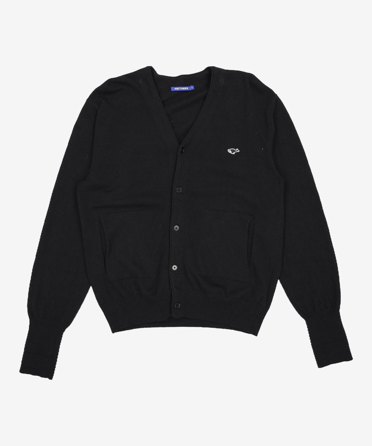 네이더스(NEITHERS) MERINO WOOL CARDIGAN (BLACK) 4