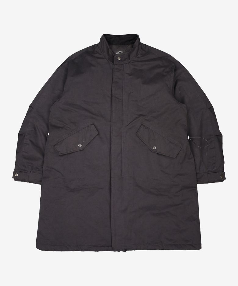 오버핏 클래식 롱 파카 (BLACK) M