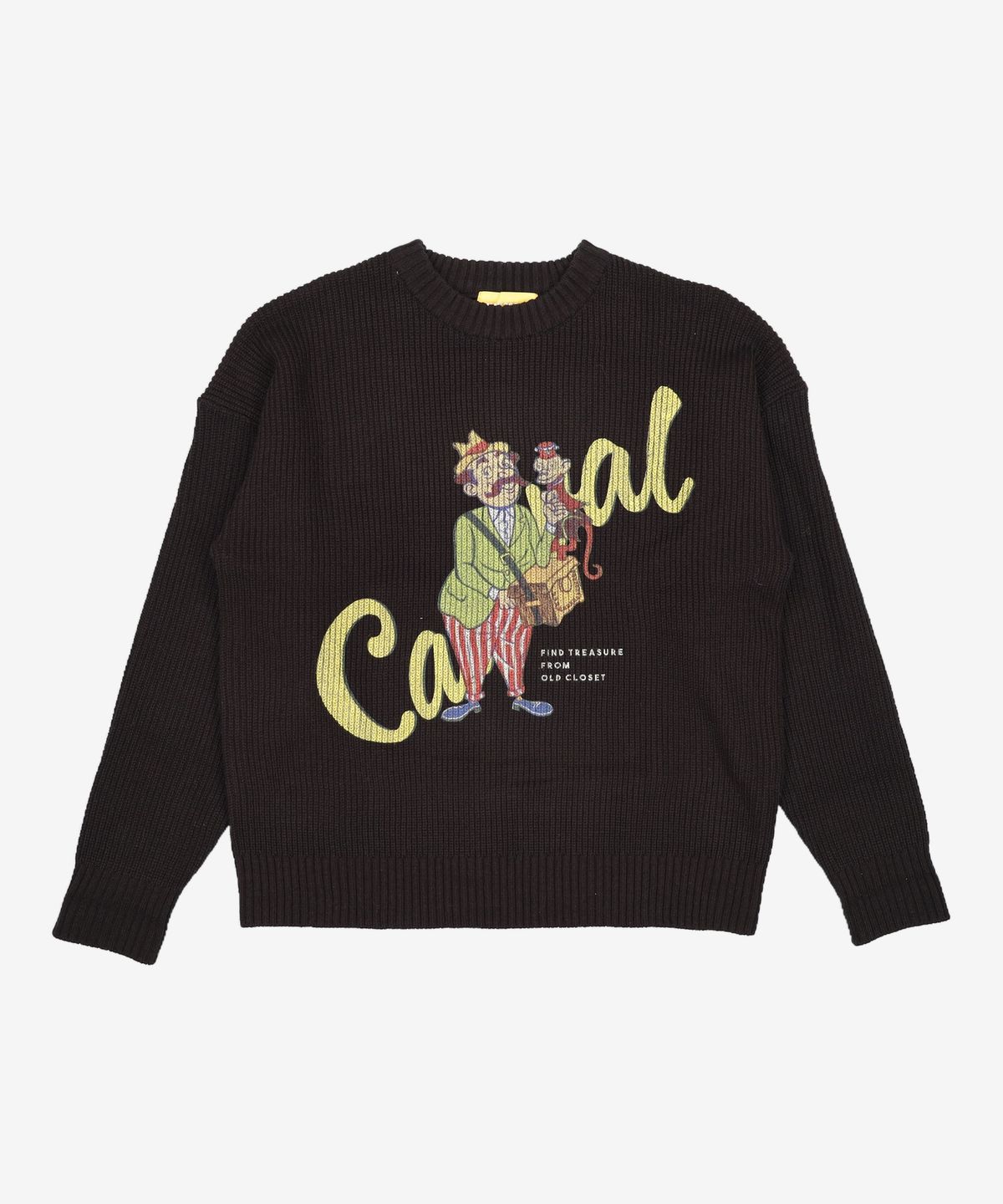 메인부스(MAINBOOTH) Carnival Sweater(BLACK) L
