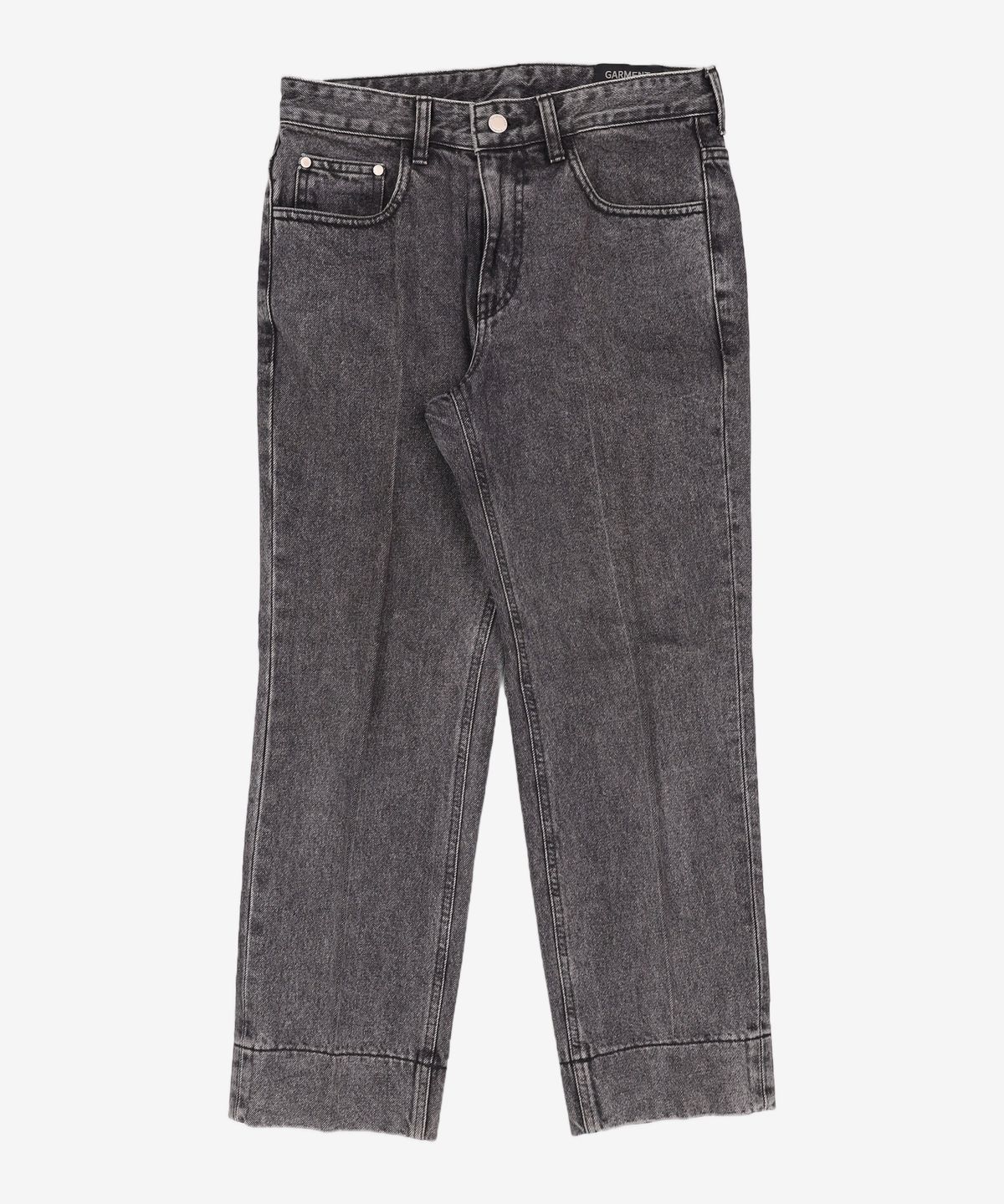 가먼트레이블(GARMENT LABLE) [피스워커x가먼트레이블]Garment Worker Stitch Jeans / Tapered (Black Tan) S