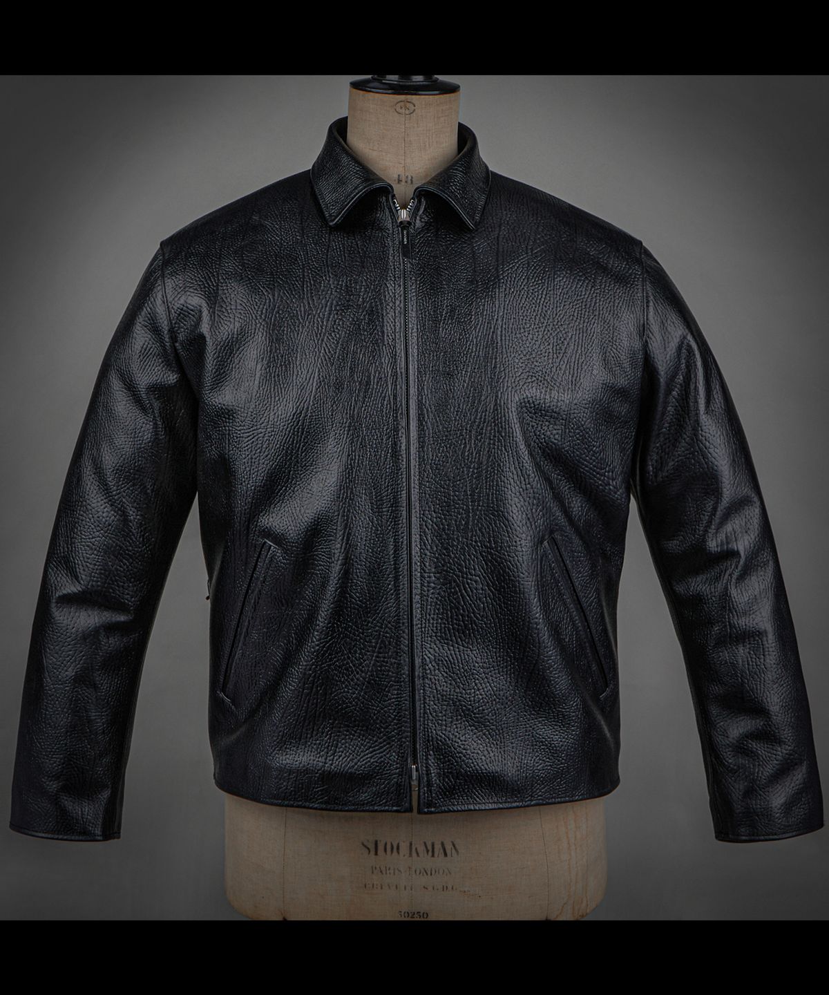 디아프바인(DIAFVINE) DV.LOT 717 Elephant Effect Calfskin - Sports Jacket
