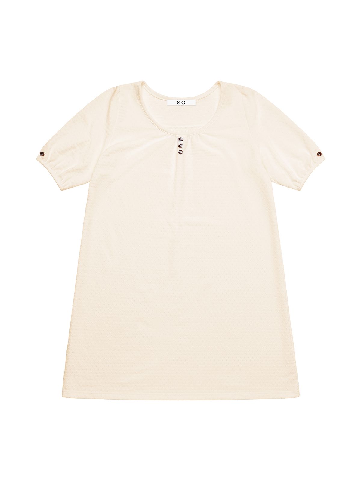 시오(SIO) MONMON PUFF MINI DRESS [IVORY]