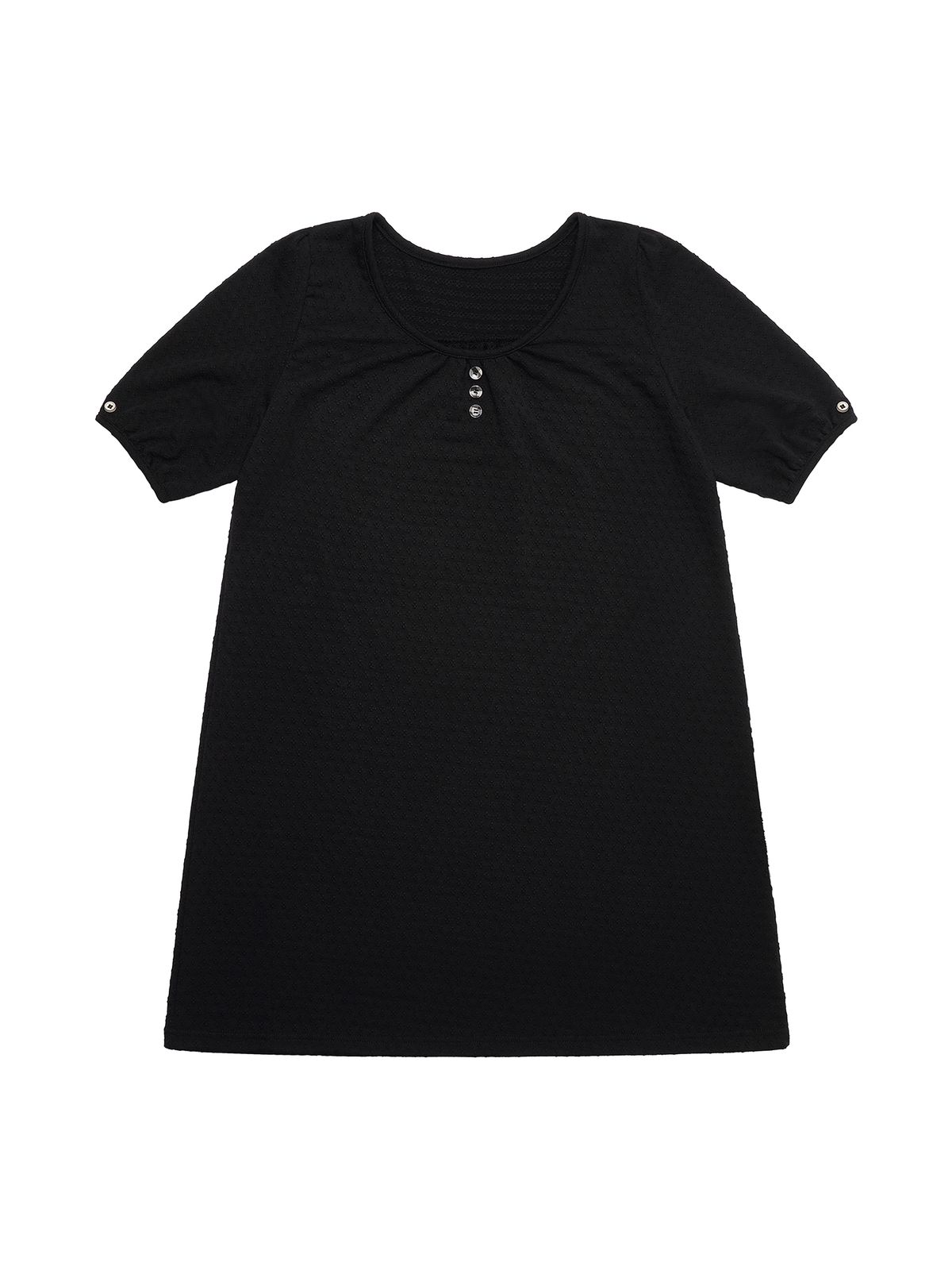 시오(SIO) MONMON PUFF MINI DRESS [BLACK]