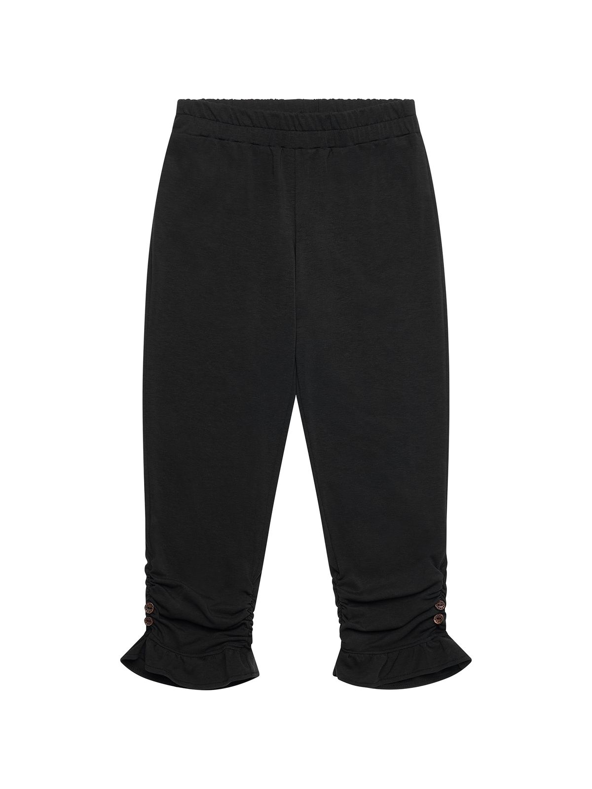 시오(SIO) SIDE BUTTON LEGGINGS PANTS [BLACK]