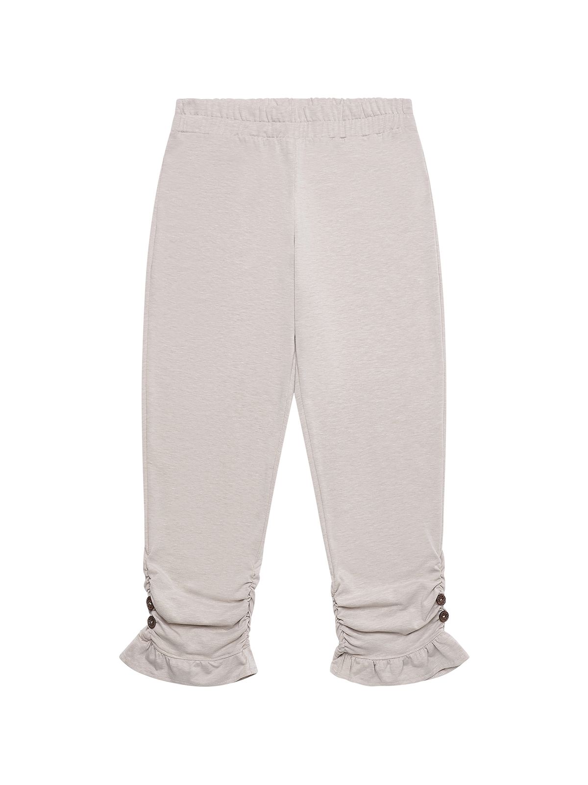 시오(SIO) SIDE BUTTON LEGGINGS PANTS [BEIGE]