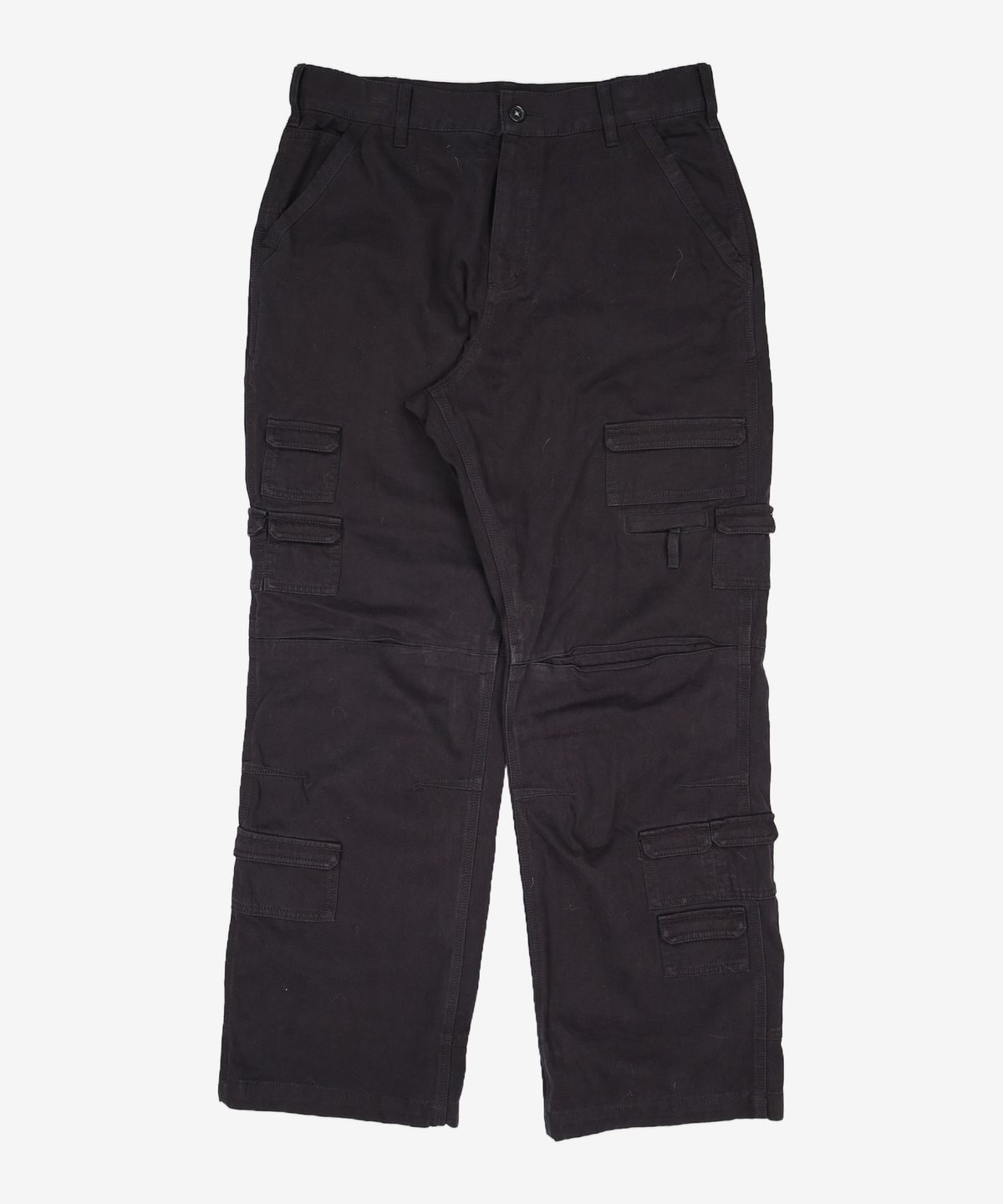 노매뉴얼(NOMANUAL) UTILITY CARGO PANTS - WASHED NAVY 100