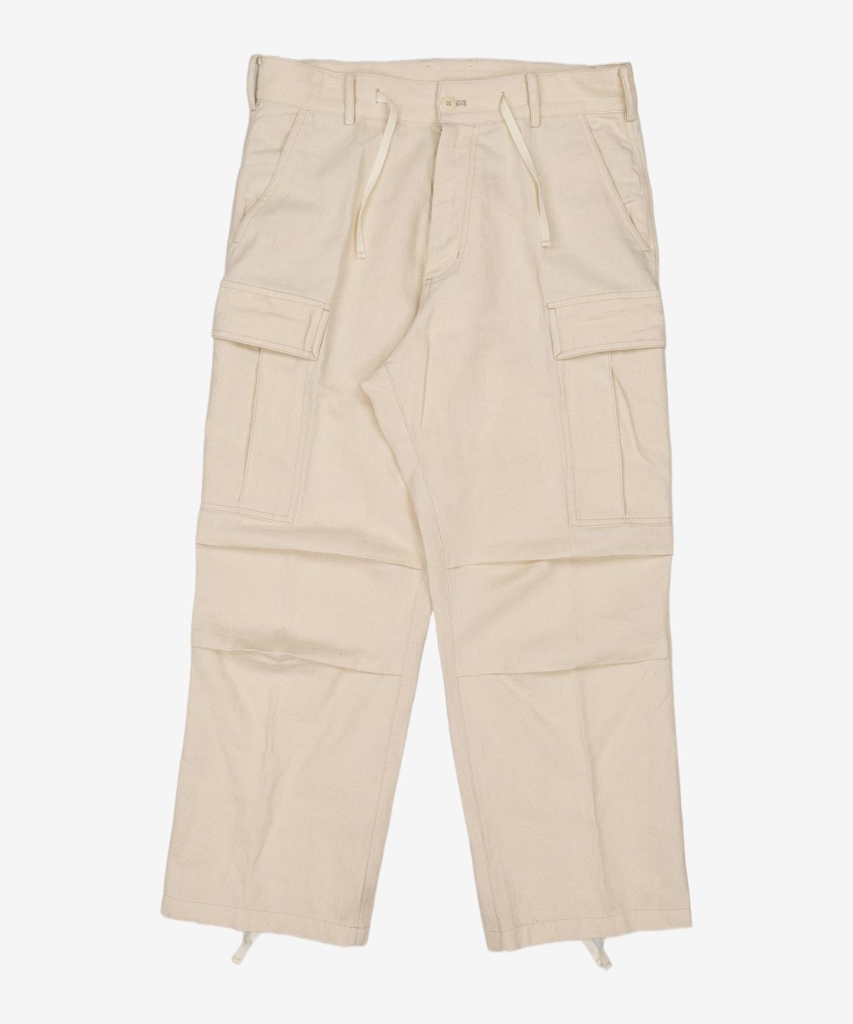 프리즘웍스(FRIZMWORKS) LINEN M65 CARGO PANTS _ NATURAL L