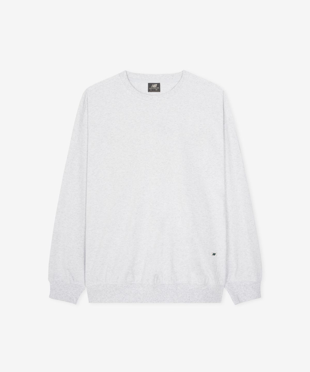 뉴발란스(NEW BALANCE) NBNCG31803 / UNI 에센셜 헤리티지 경량 라운드 맨투맨 (A/GRAY)