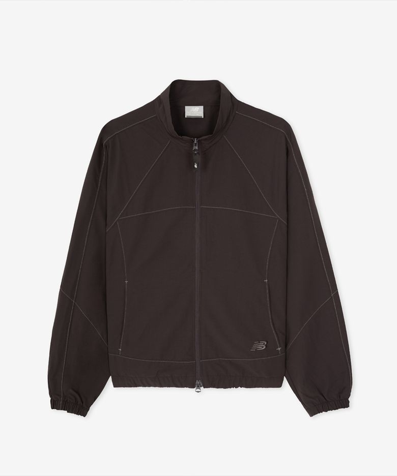 NBNAG3W812 / WONEN 에센셜 웜업 자켓 (BROWN)