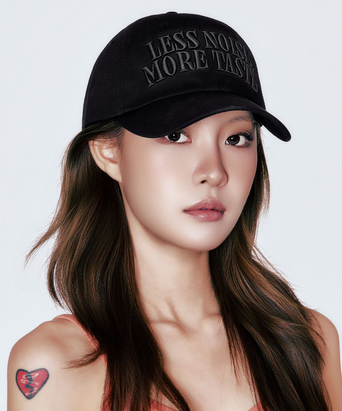 스틸로우키(STILL LOWKEY) Statement Ball Cap_BLACK