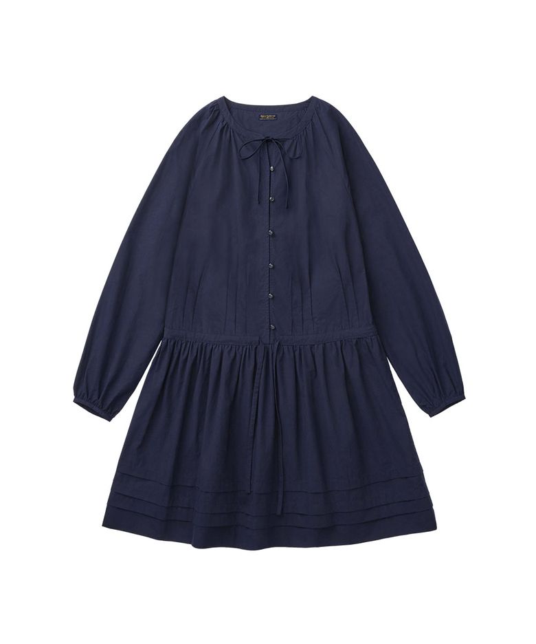 PINTUCK DRESS - 2 colors