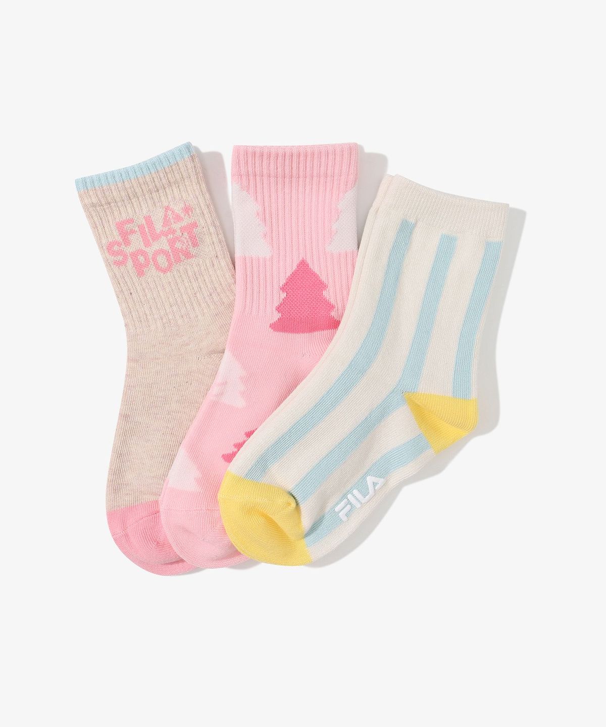 휠라 키즈(FILA KIDS) 포레스트 3pack 양말팩
