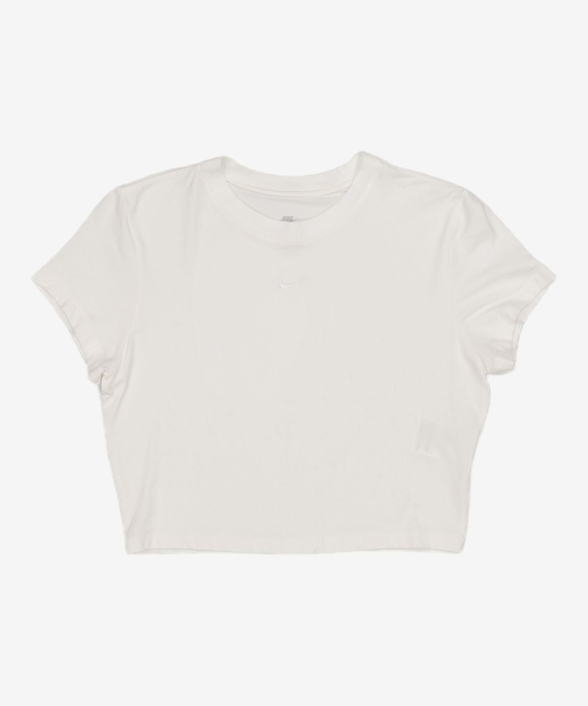 나이키(NIKE) 스포츠웨어 칠 니트 크롭 티셔츠 W - 화이트 / HF9539-100 95