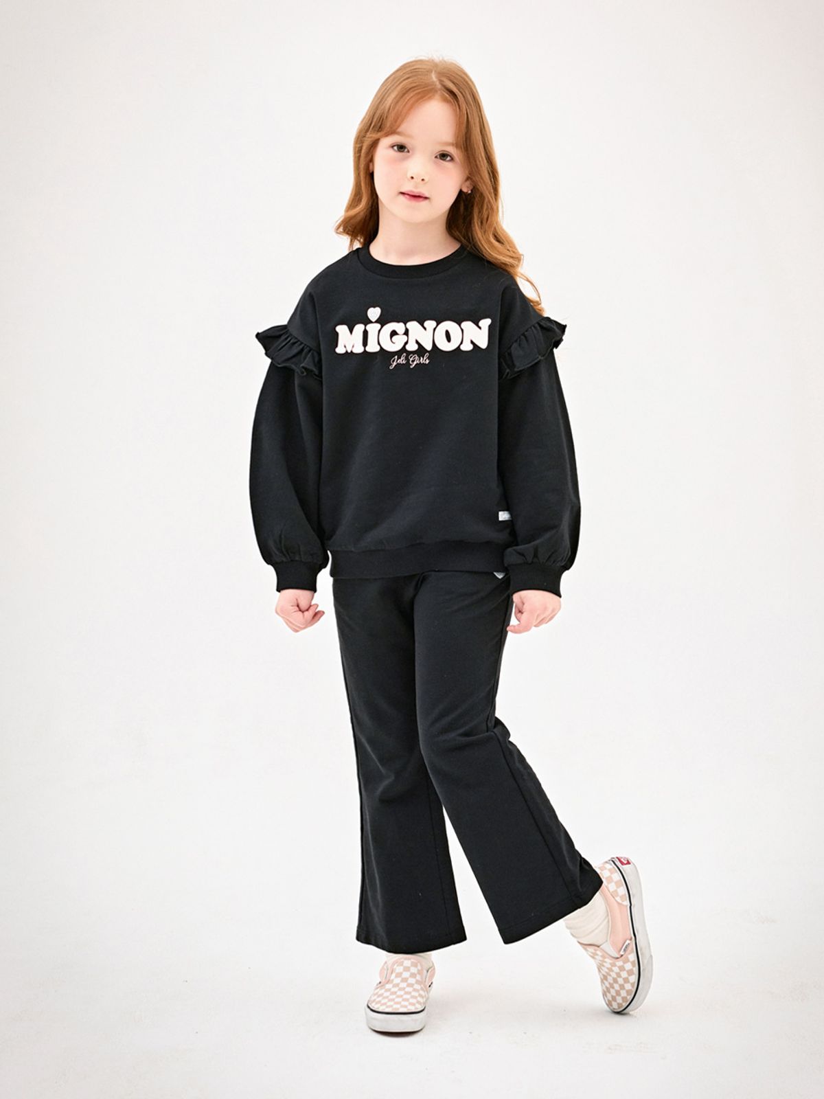 젤리스푼(JELISPOON) 미뇽날개부츠컷상하복
