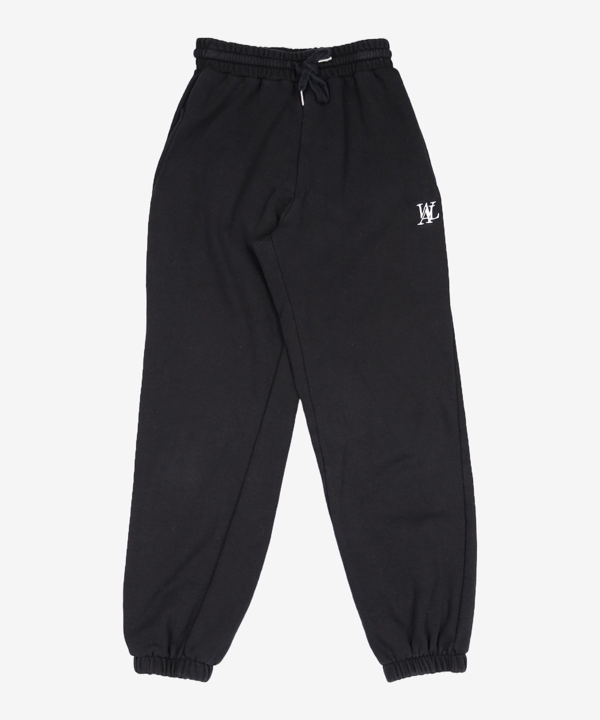우알롱(WOOALONG) Signature jogger pants - BLUE GREEN S