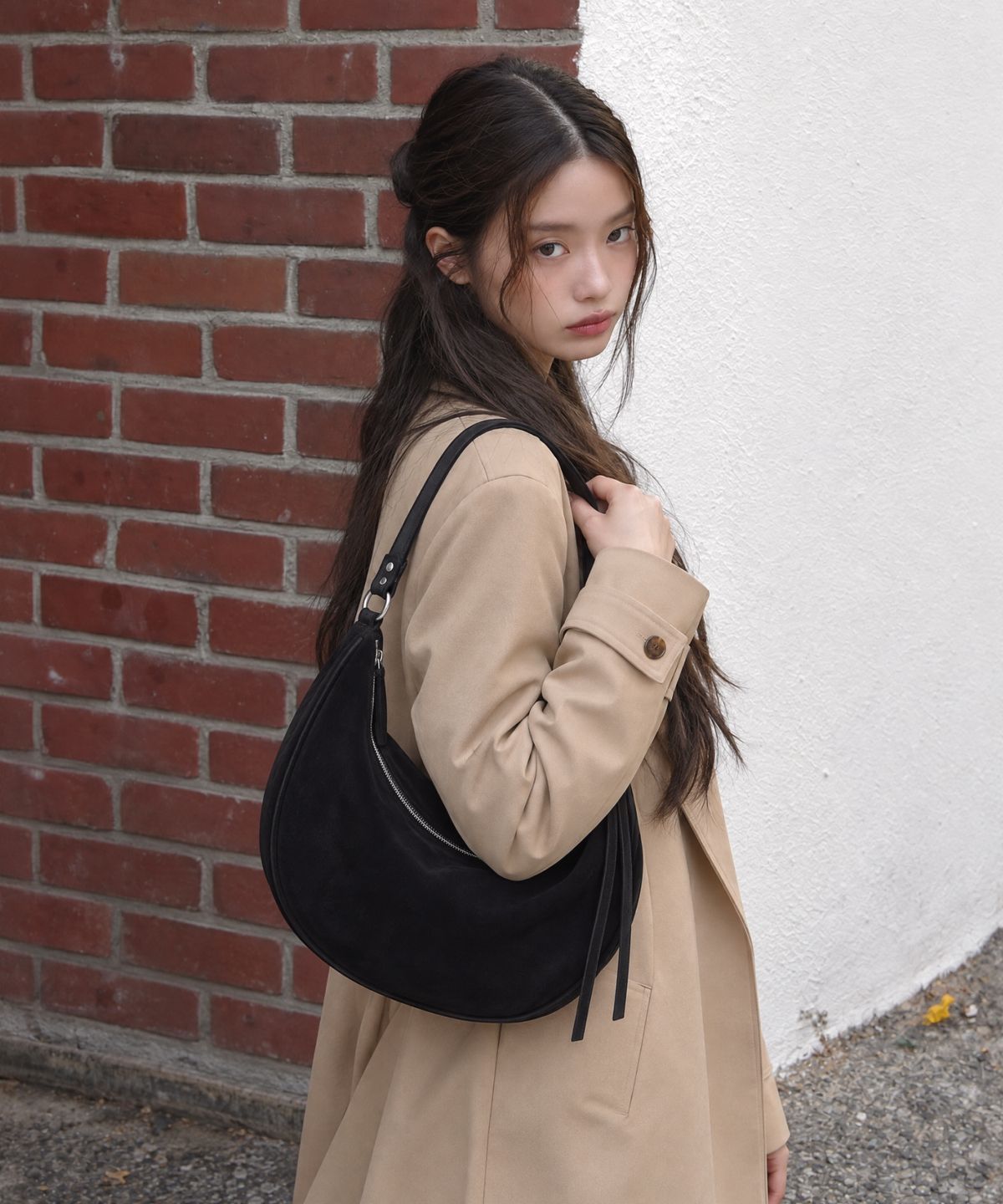 고세(GOCCE) 하프문 태슬백 Half Moon Tassel Bag GN290K