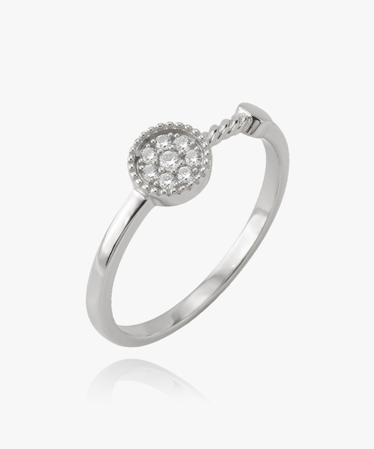 엘렌쥬얼리(HELENE JEWELRY) 실버 Silver 925 코넬리아 미스 링 은 반지