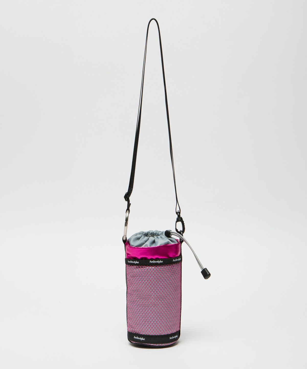 아카이브앱크(ARCHIVEPKE) [Fling-mové 001] Bottle bag(Plum beam)_OVBRX25701PKF