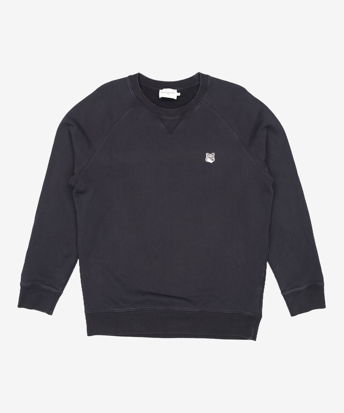 메종 키츠네(MAISON KITSUNE) 21FW 폭스헤드 패치 맨투맨 GM00333KM0002 XXL