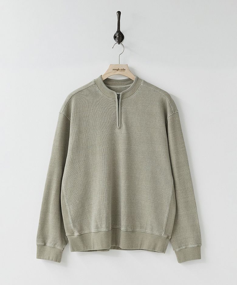 Nest Zip Sweat Dusty Olive
