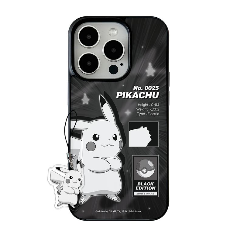 Pokemon Black Edition MagSafe Glossy Case_Pikachu