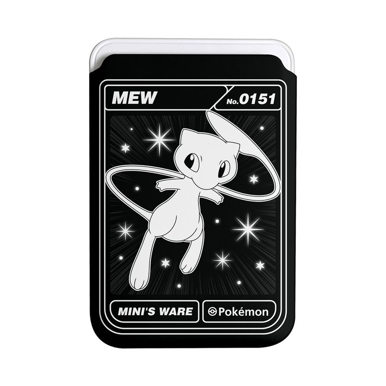 Pokemon Black Edition MagSafe Hard Card Wallet_Mew