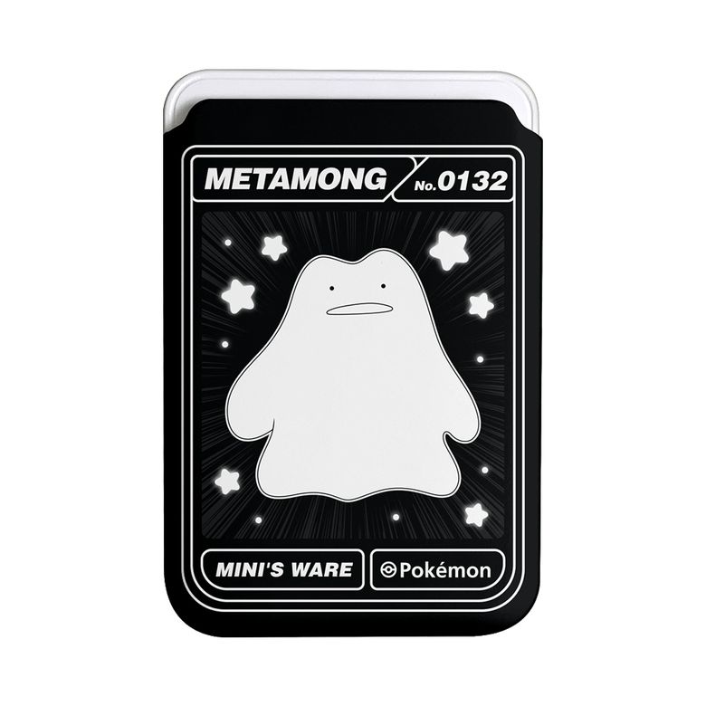 Pokemon Black Edition MagSafe Hard Card Wallet_Ditto