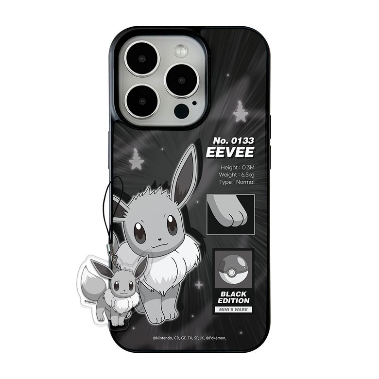 Pokemon Black Edition MagSafe Glossy Case_Eevee