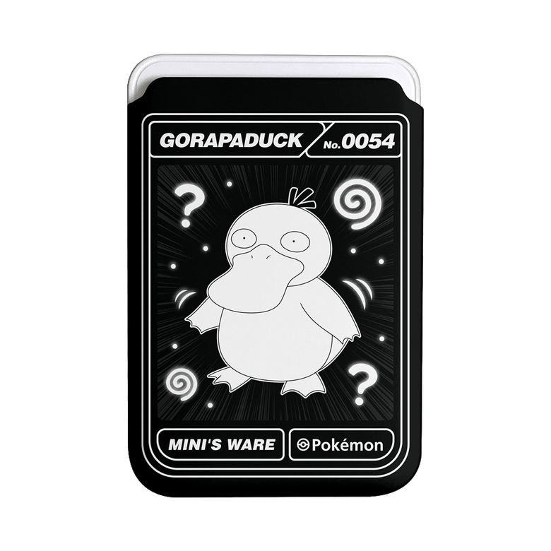 Pokemon Black Edition MagSafe Hard Card Wallet_Psyduck