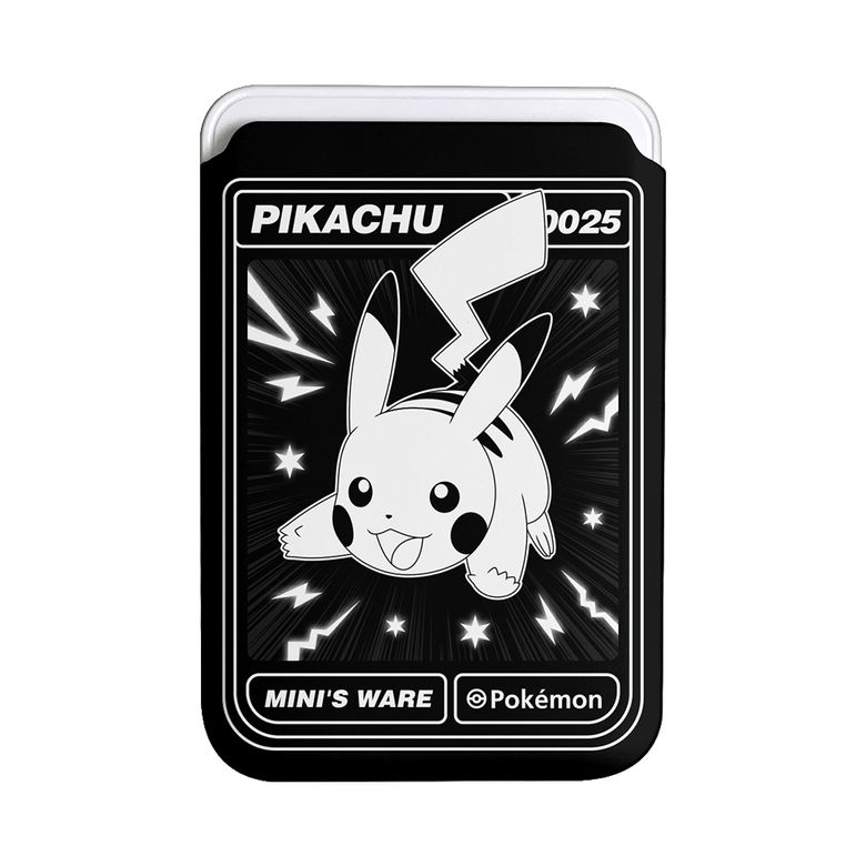 Pokemon Black Edition MagSafe Hard Card Wallet_Pikachu