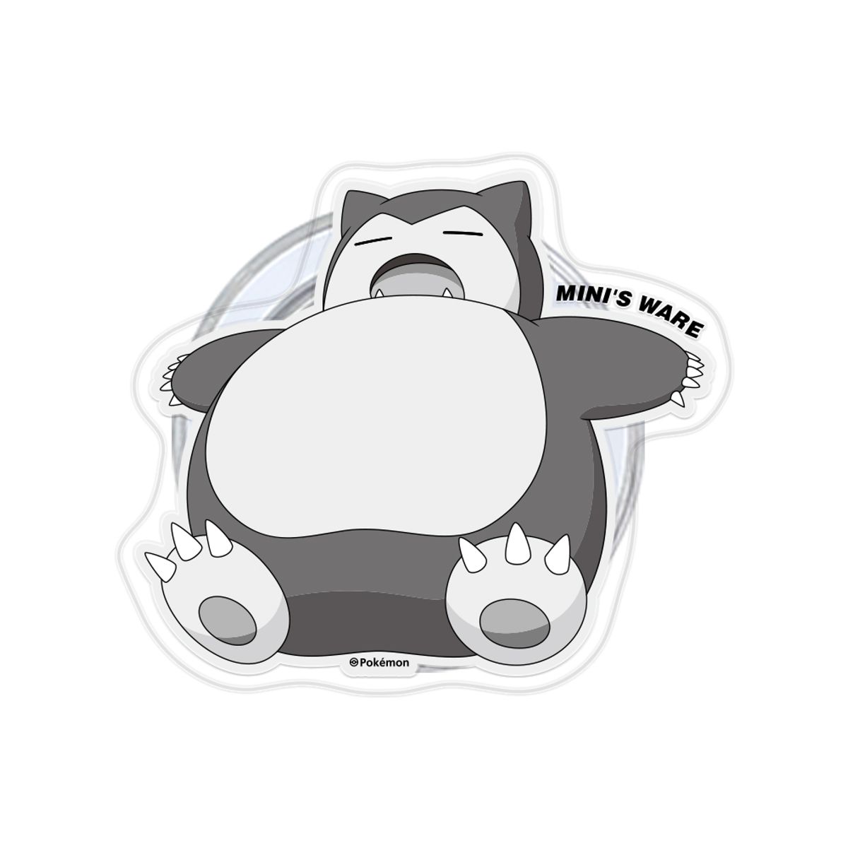 미니스웨어(MINI'S WARE) Pokemon Gray MagSafe AcrylicTok_Snorlax