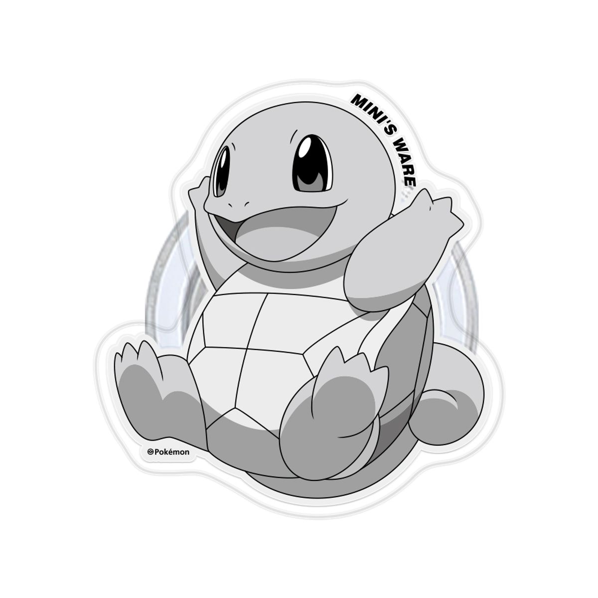 미니스웨어(MINI'S WARE) Pokemon Gray MagSafe AcrylicTok_Squirtle