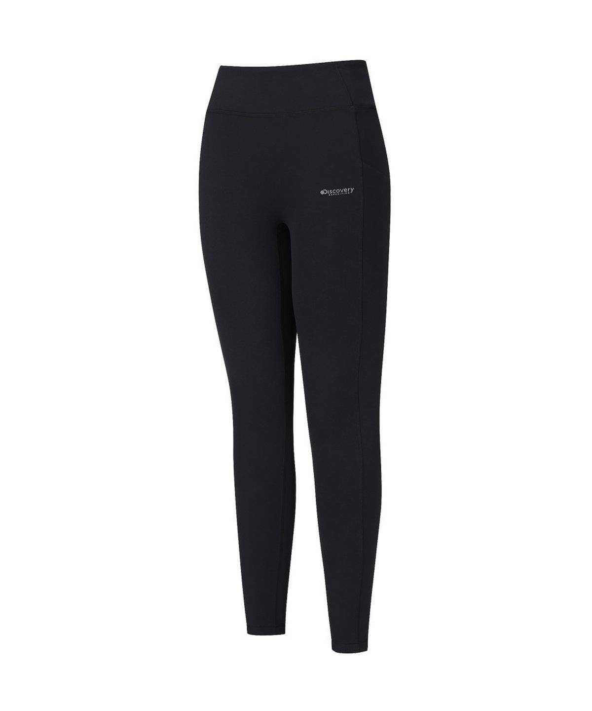 디스커버리 익스페디션(DISCOVERY EXPEDITION) 여성 포켓 기모 레깅스 (BLACK)