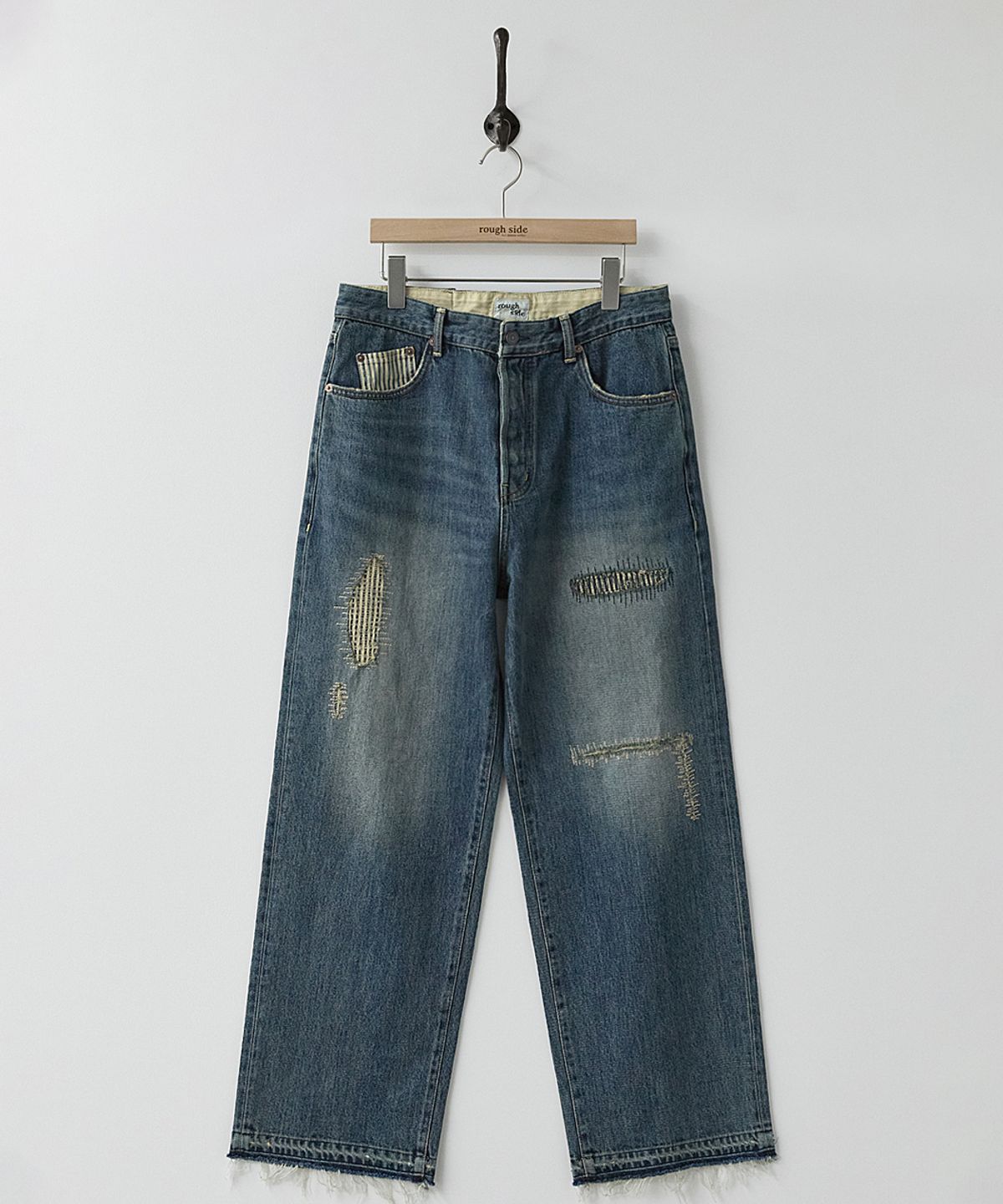 러프사이드(ROUGHSIDE) Travelers Jeans Indigo Blue