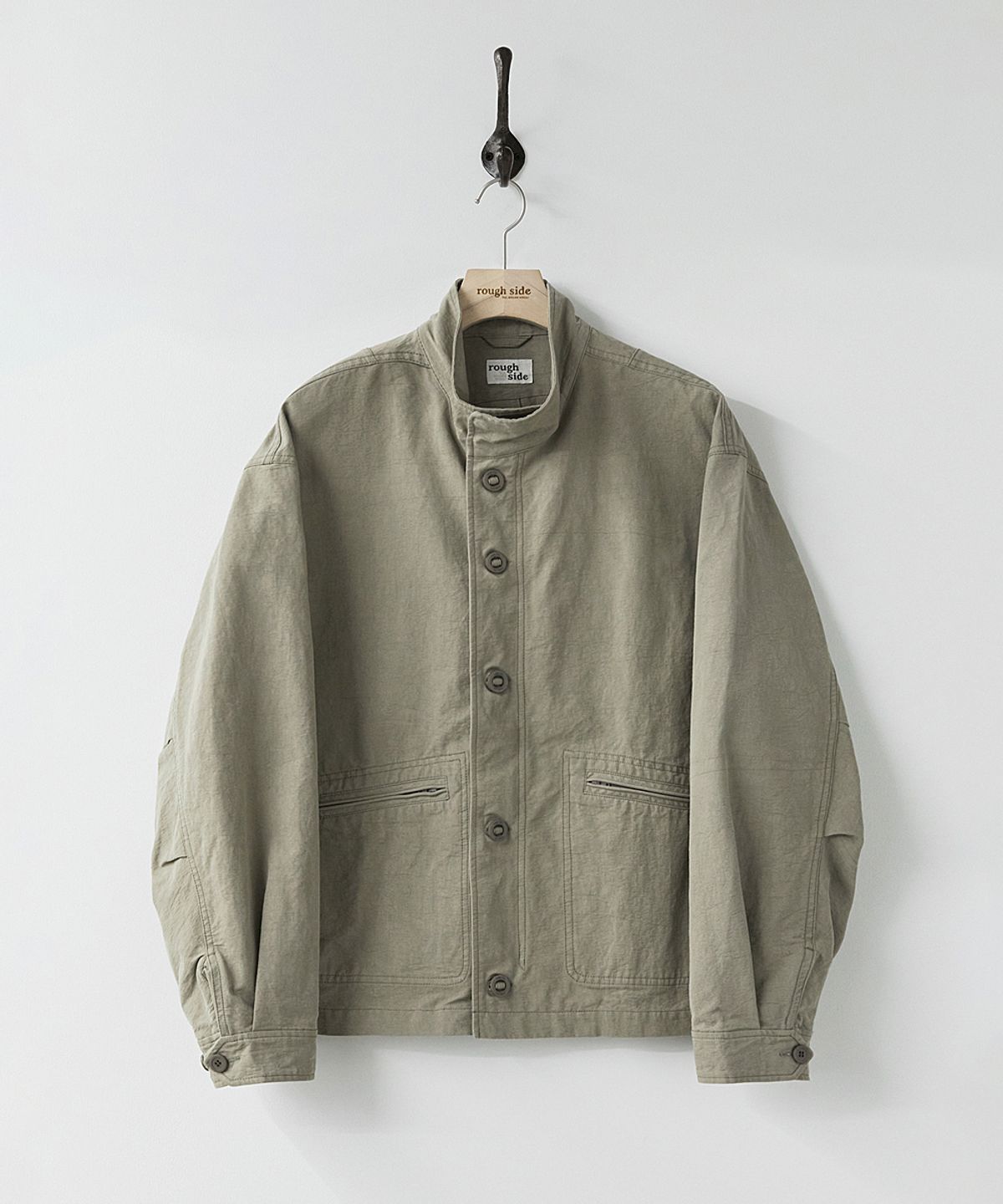 러프사이드(ROUGHSIDE) Patrol Jacket Sage