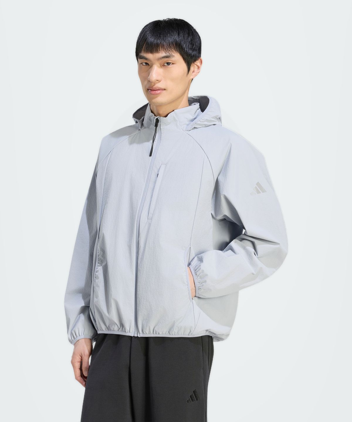 아디다스(ADIDAS) 시티 테크 루즈 핏 수이리쿠 패커블 재킷 KX3099