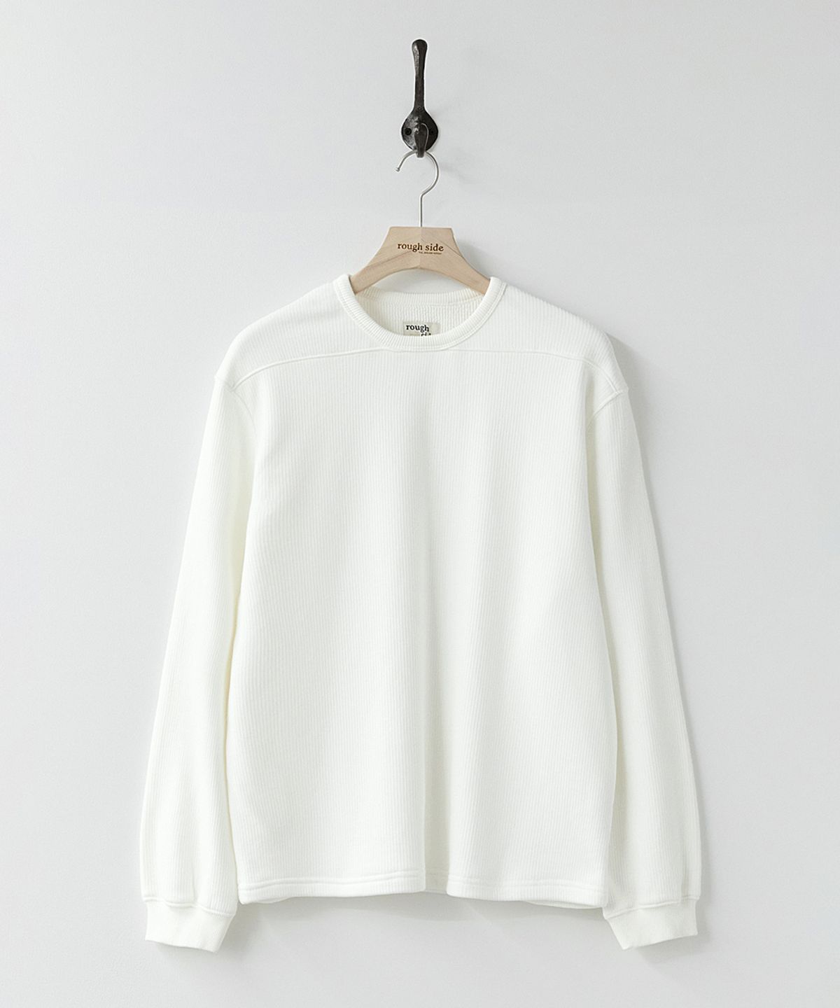 러프사이드(ROUGHSIDE) Fumble Long Sleeve Off White