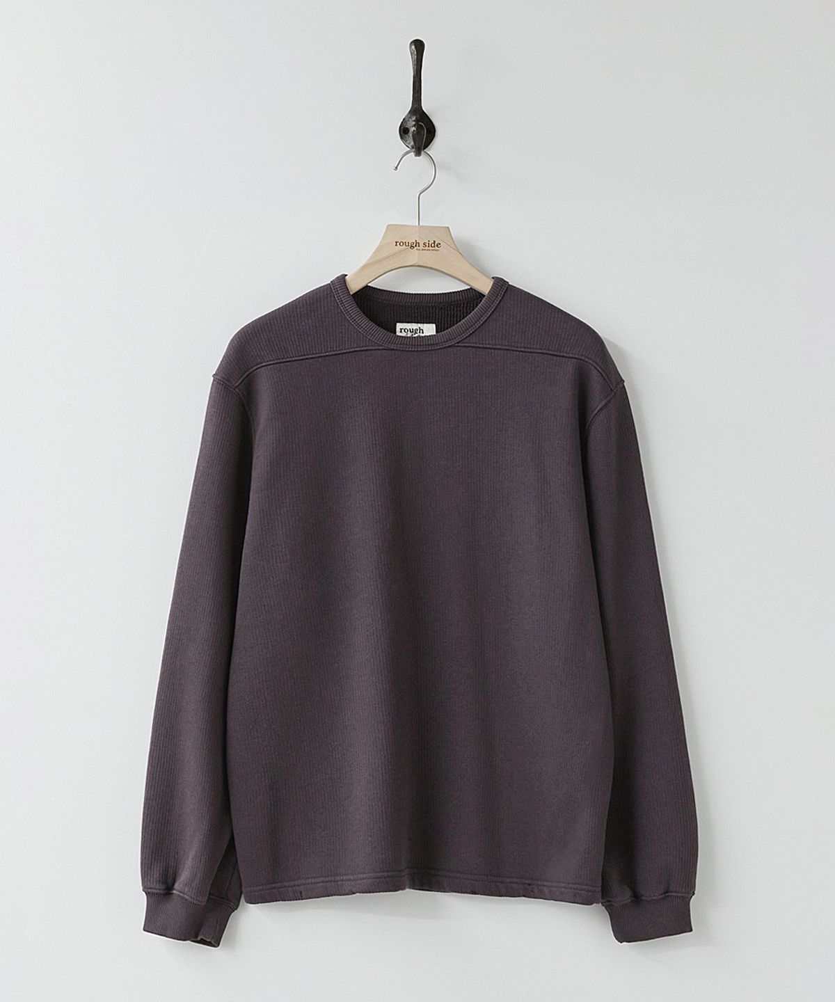 러프사이드(ROUGHSIDE) Fumble Long Sleeve Deep Purple