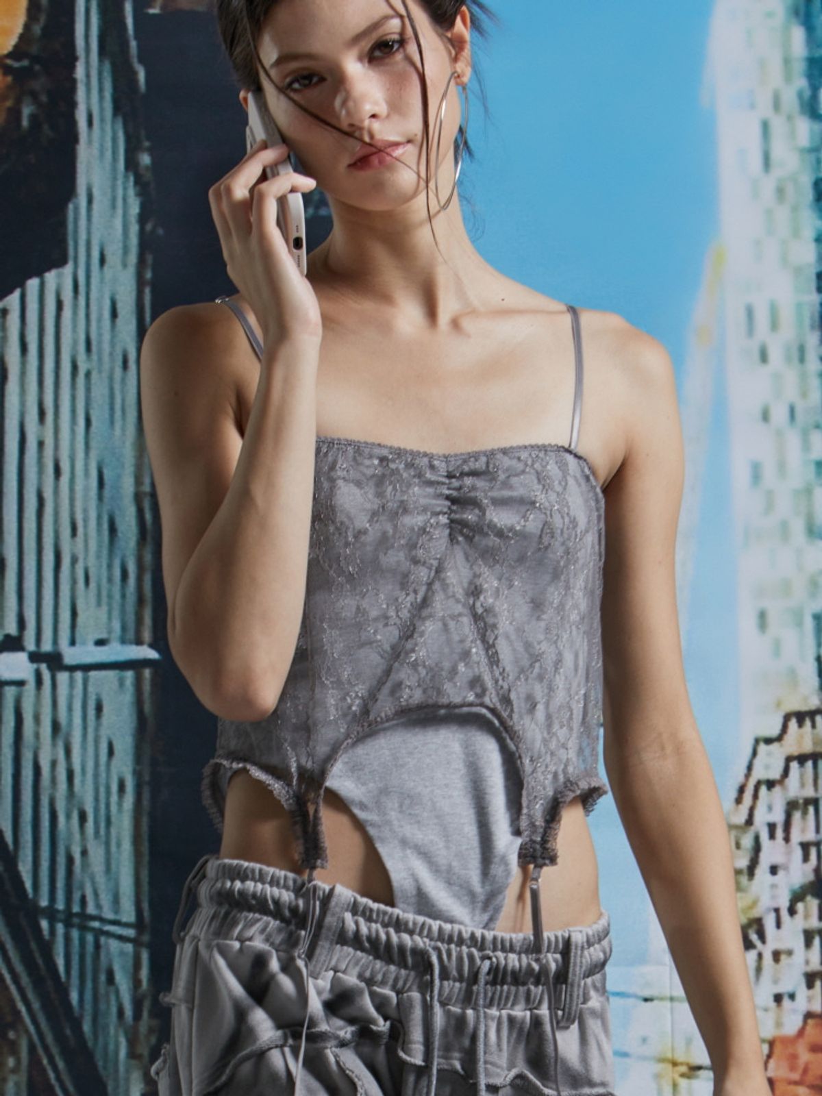 게이트리스(GATELESS) GARTER BODYSUIT