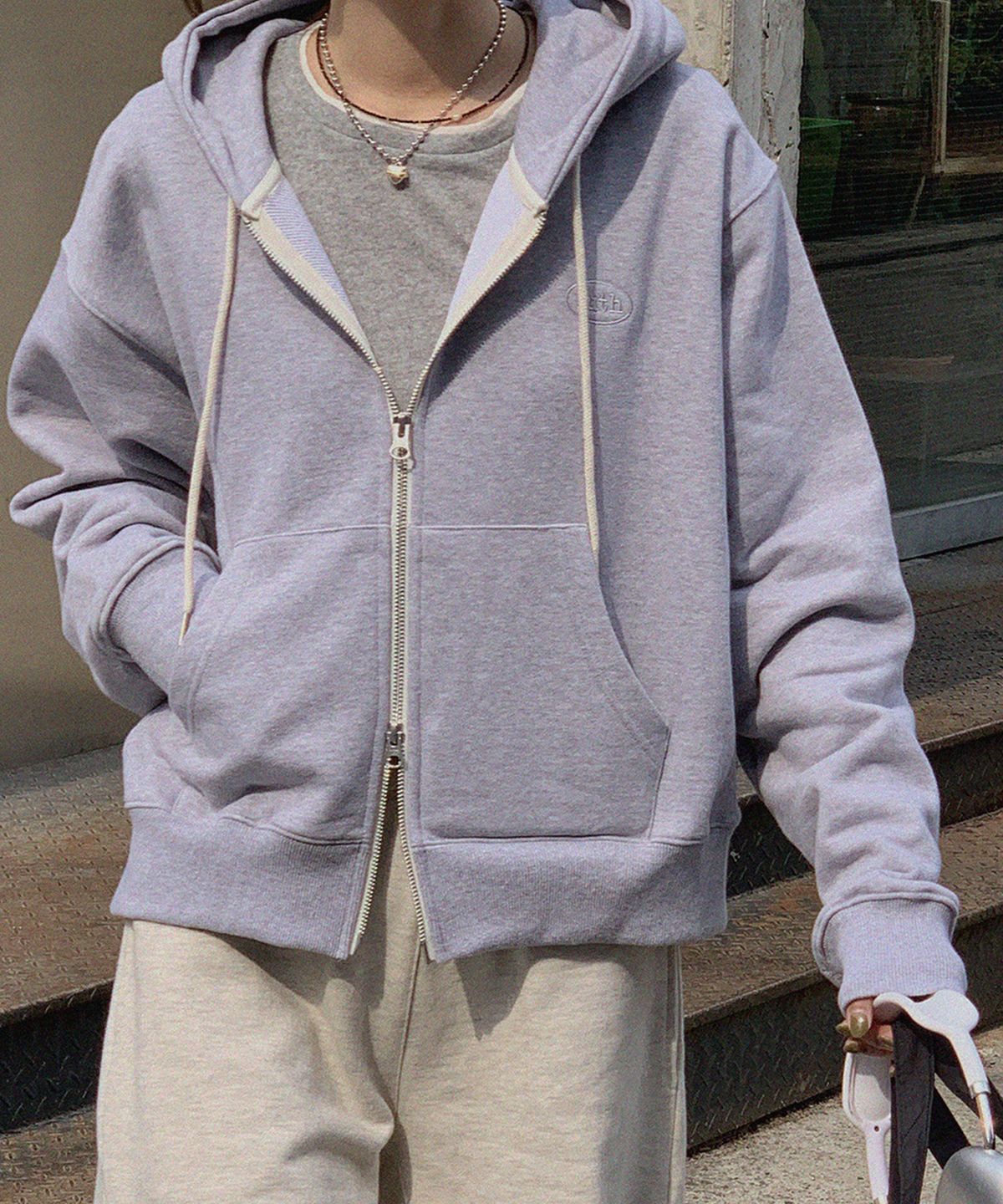 루스프로덕트(LUTHPRODUCT) Commuters Zip Up Hoody _ GREY