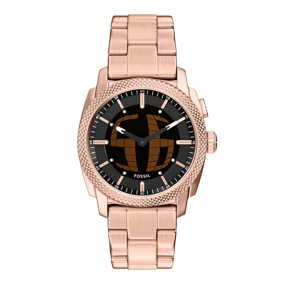 파슬(FOSSIL) FS6158 (Machine) 머신 아날로그 디지털 남성 메탈시계