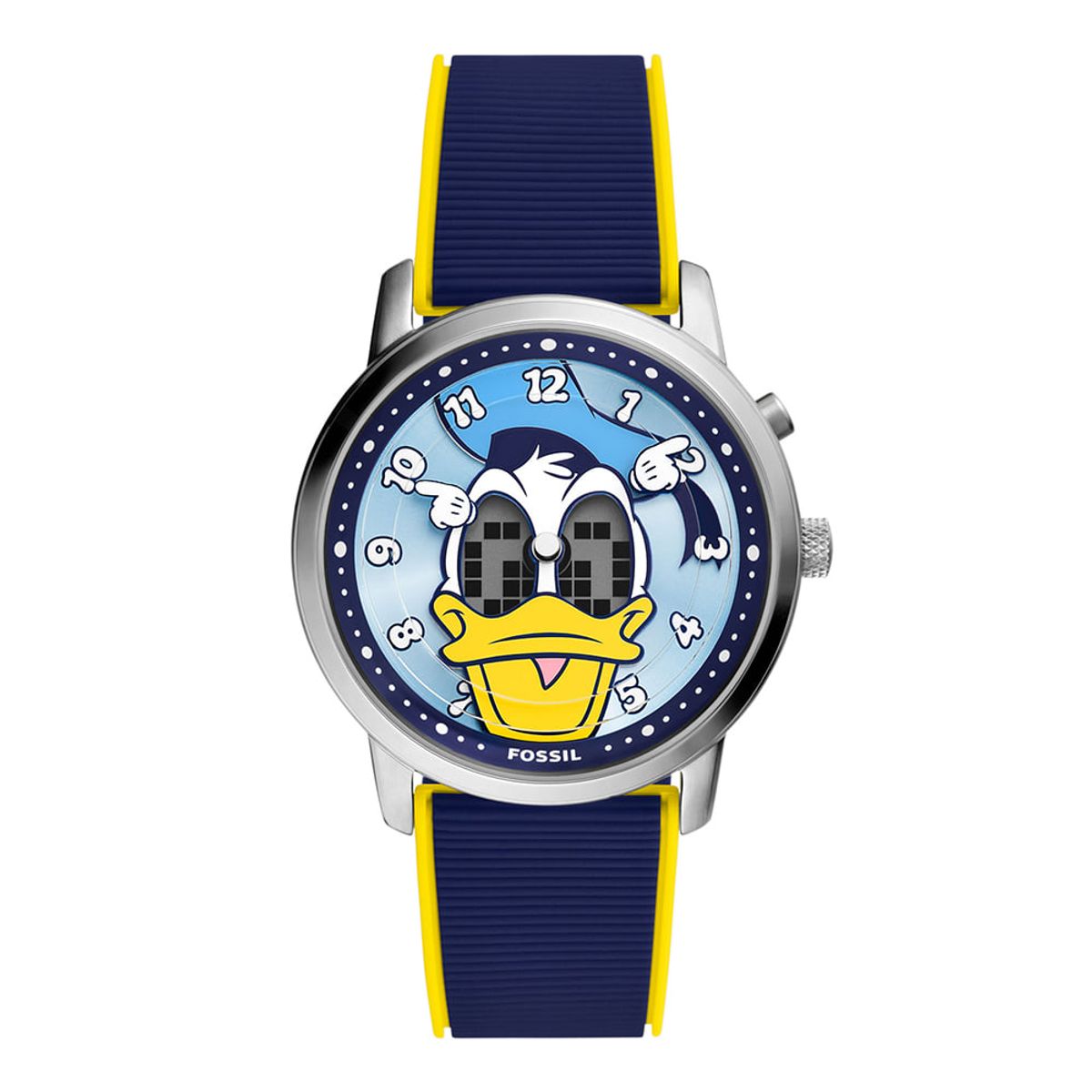 파슬(FOSSIL) LE1233 (Mickey And Friends) 미키와 친구들 아날로그 디지털 남성 우레탄시계