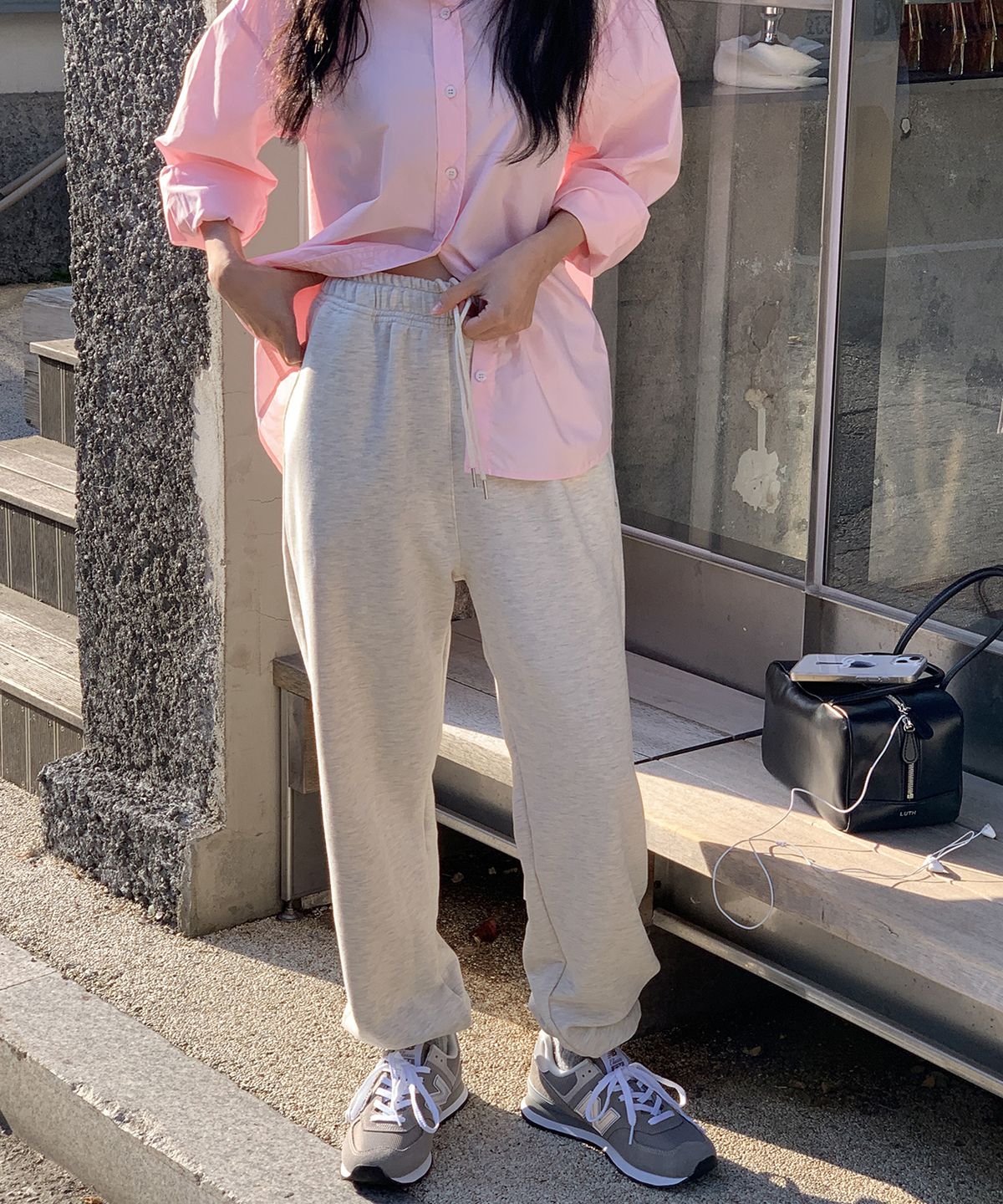 루스프로덕트(LUTHPRODUCT) Daily Sweat Pants(조거) _ OATMEAL