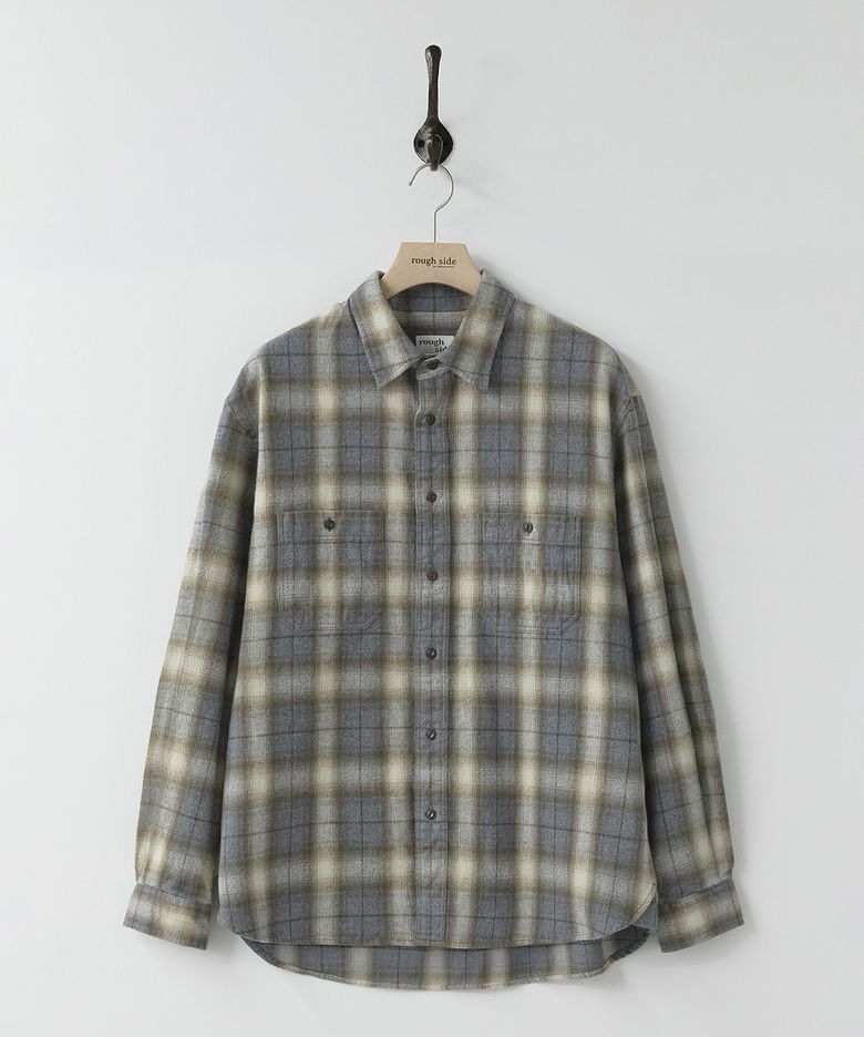 Craft Shirt Grey Tartan Check
