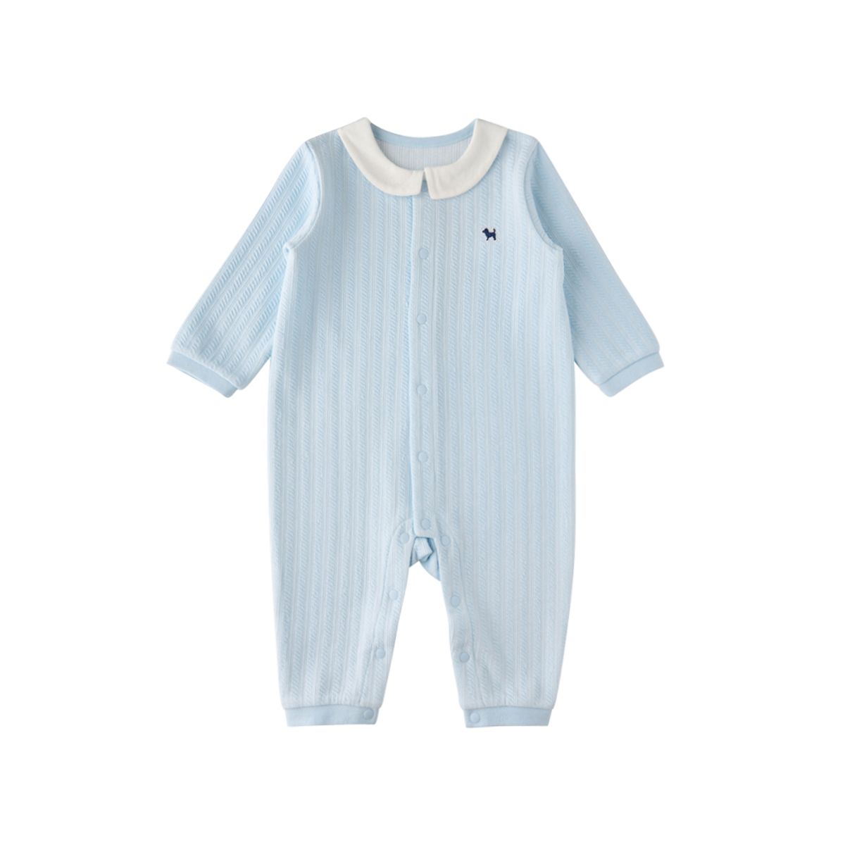 블루독 베이비(BLUEDOGBABY) 니트카라우주복 (45A70-041-19)